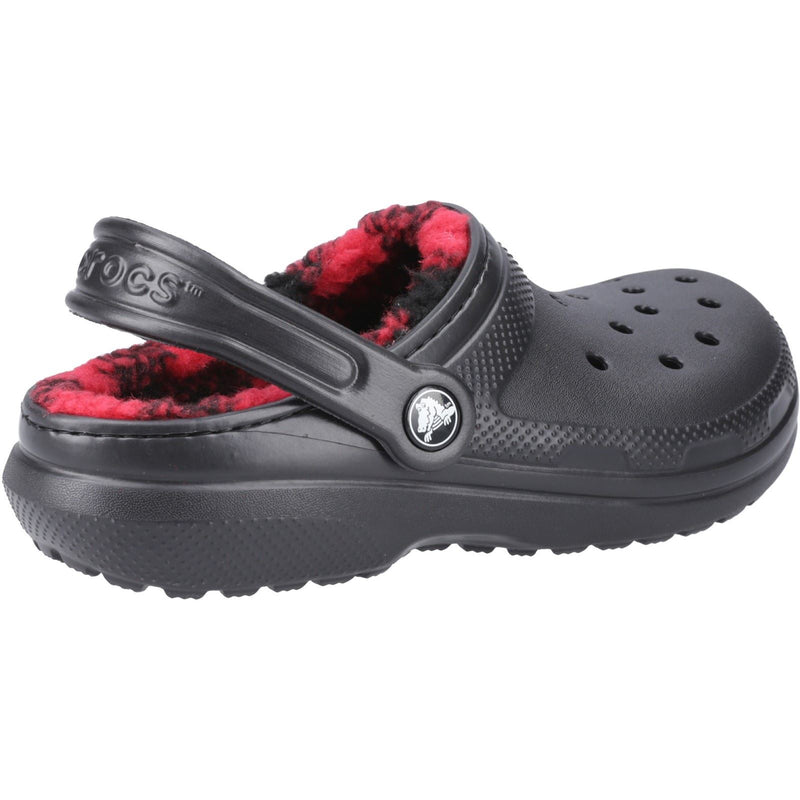 Crocs Classic Lined Sabots Pour Enfants Unisexes En Thermoplastique Noir/buffle