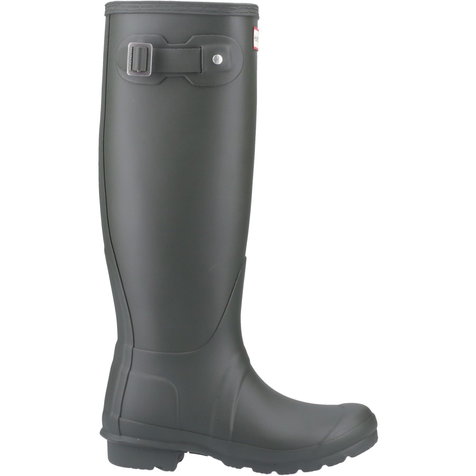 Hunter Original Tall Bottes En Caoutchouc Pour Femme De Couleur Olive Foncé