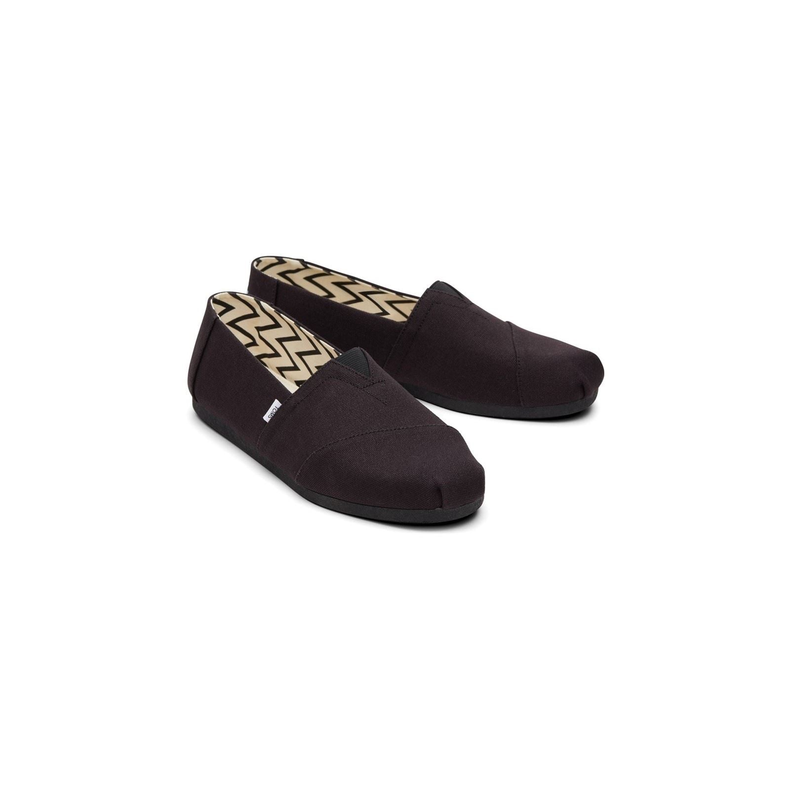TOMS Alpargata Espadrilles Pour Hommes En Coton 100% Noir