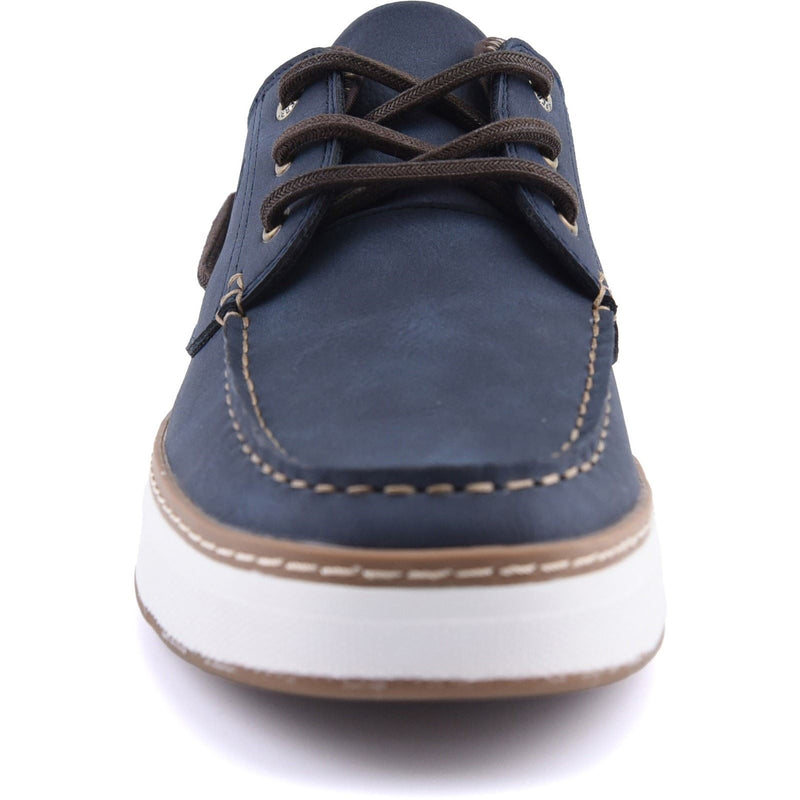 Sperry Moc Neo Chaussures Bateau Pour Hommes En Polyuréthane Bleu Marine