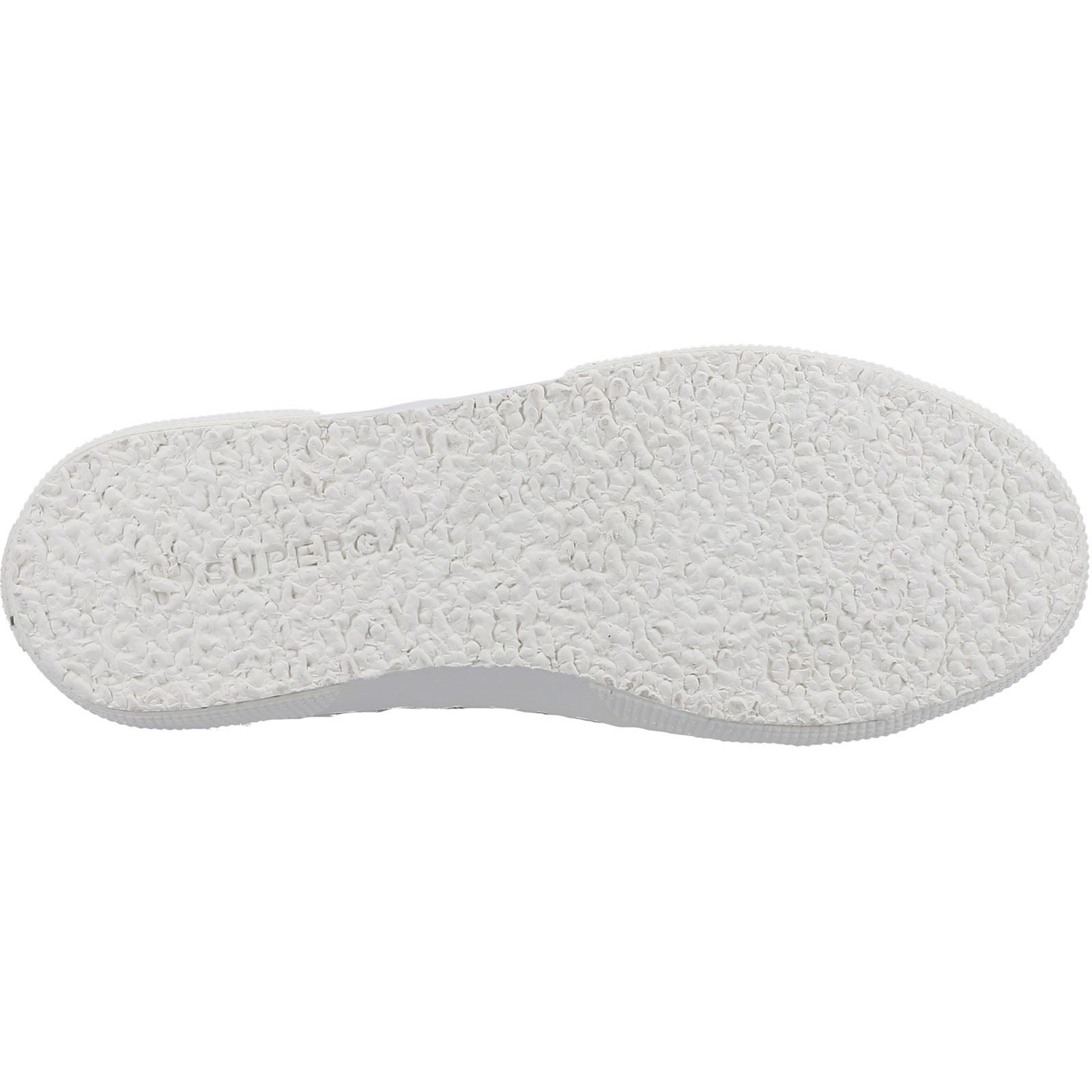 Superga 2750 Floral Print Sneakers Blancs En Coton Pour Femmes À Imprimé Floral