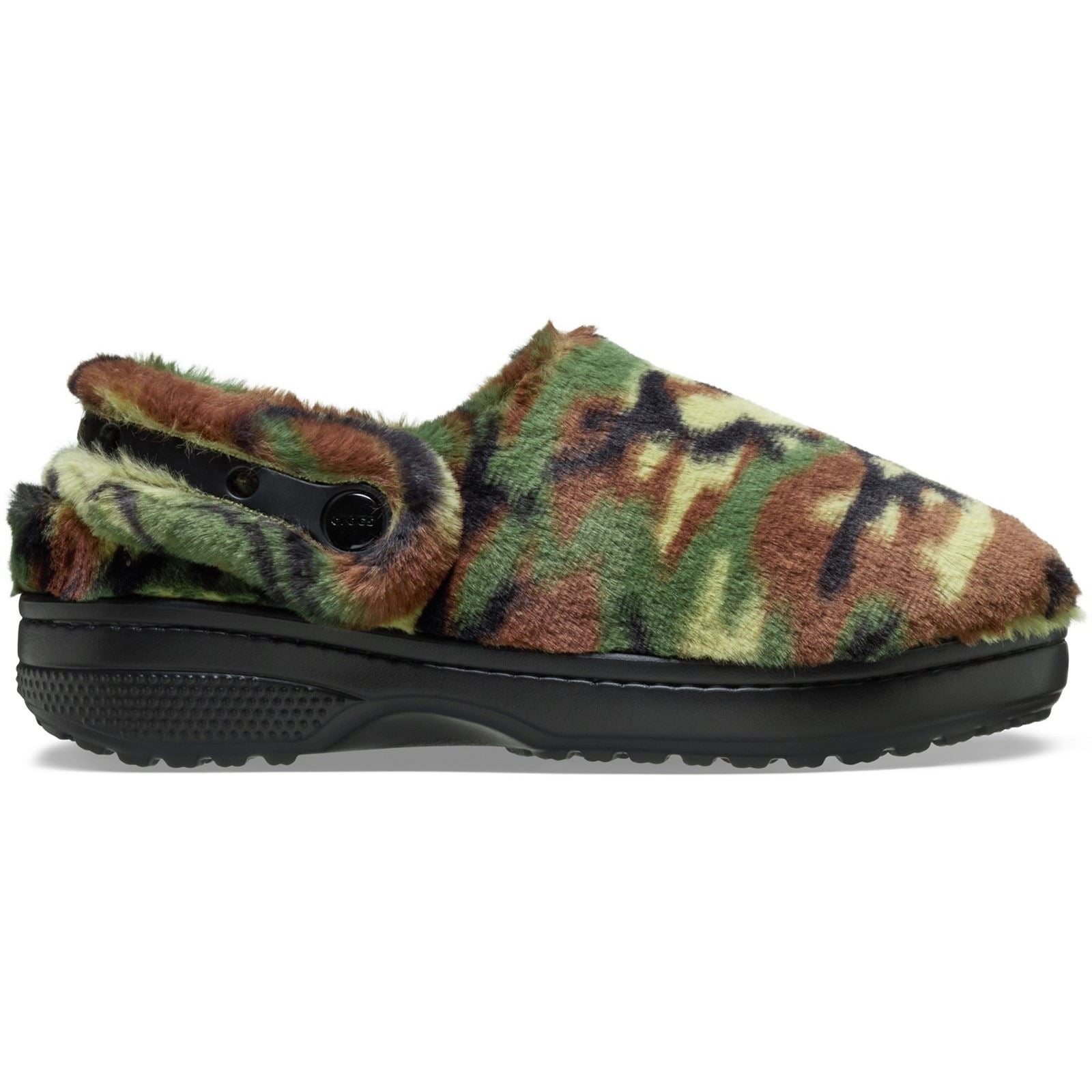Crocs Classic Unfurgettable Clog Sabots En Mélange De Polyester Homme Vert Armée