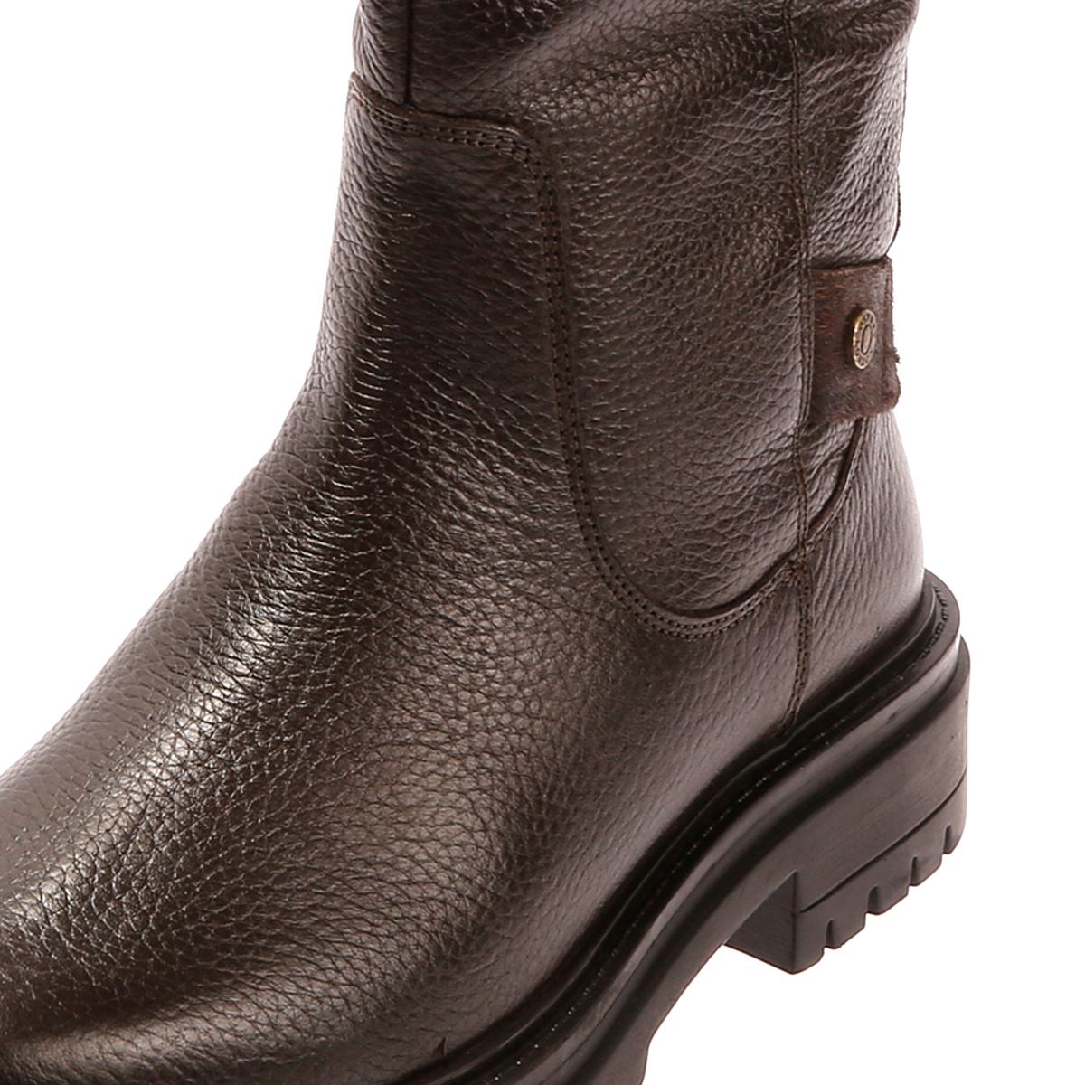 Osprey London The Gabarron Bottes En Cuir Pour Femmes Marron