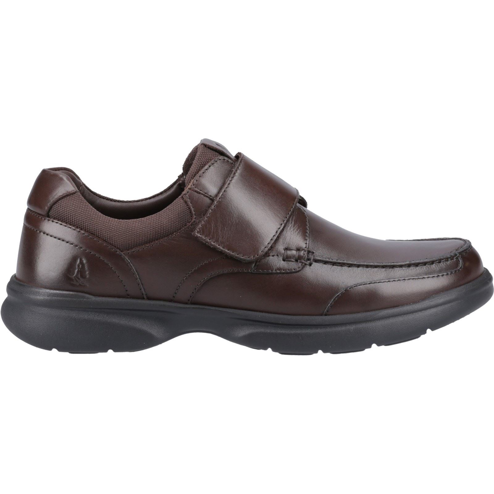 Hush Puppies Hector Chaussures Mocassins Marron En Cuir Pour Hommes