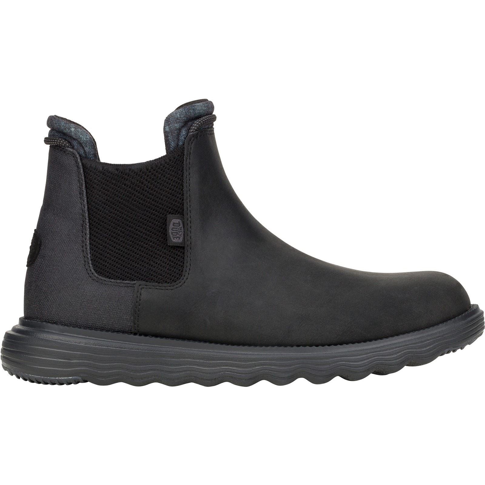 HEYDUDE Branson Classic Bottes Noires Pour Hommes