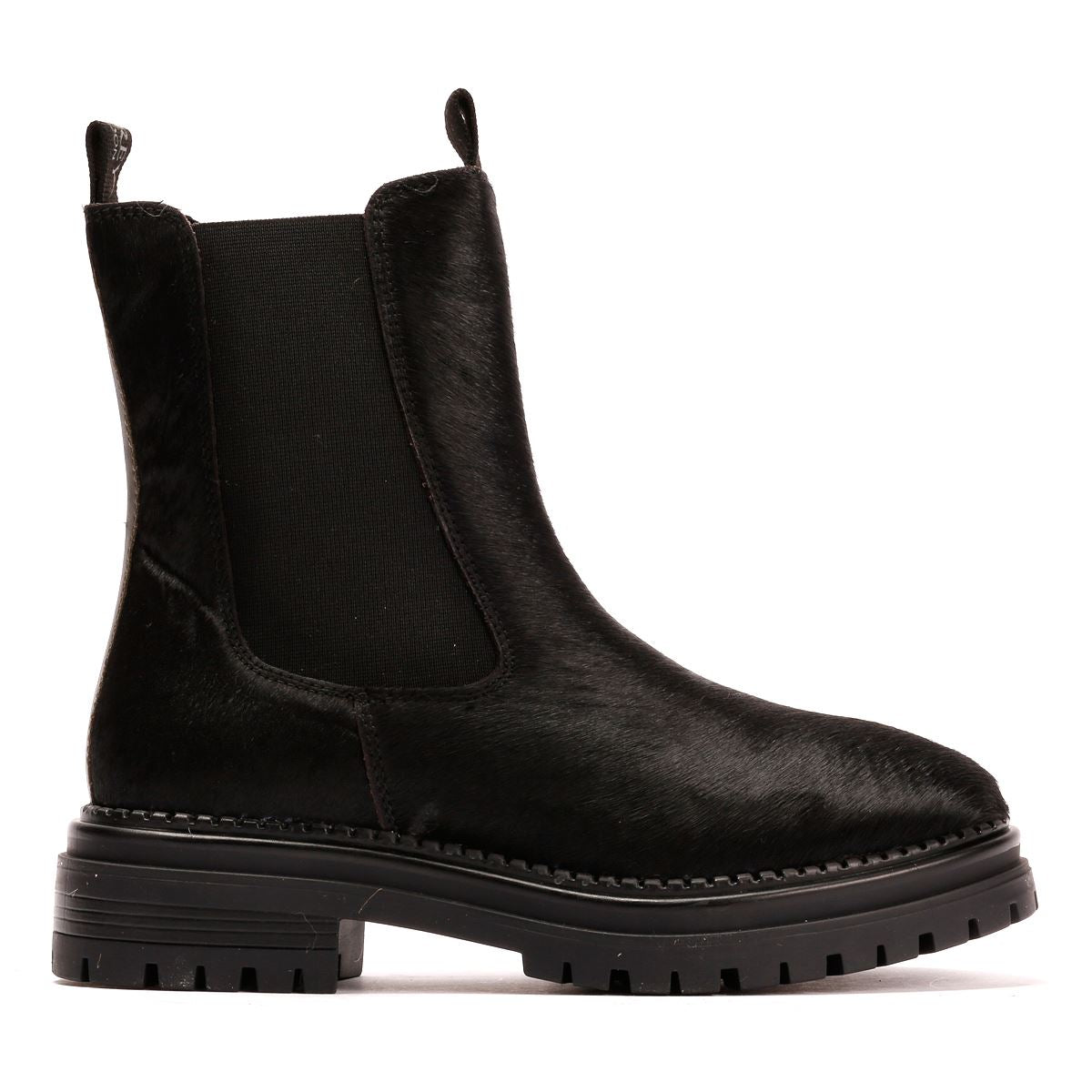 Osprey London The Hampton Chelsea Bottes Noires En Cuir Pour Femmes
