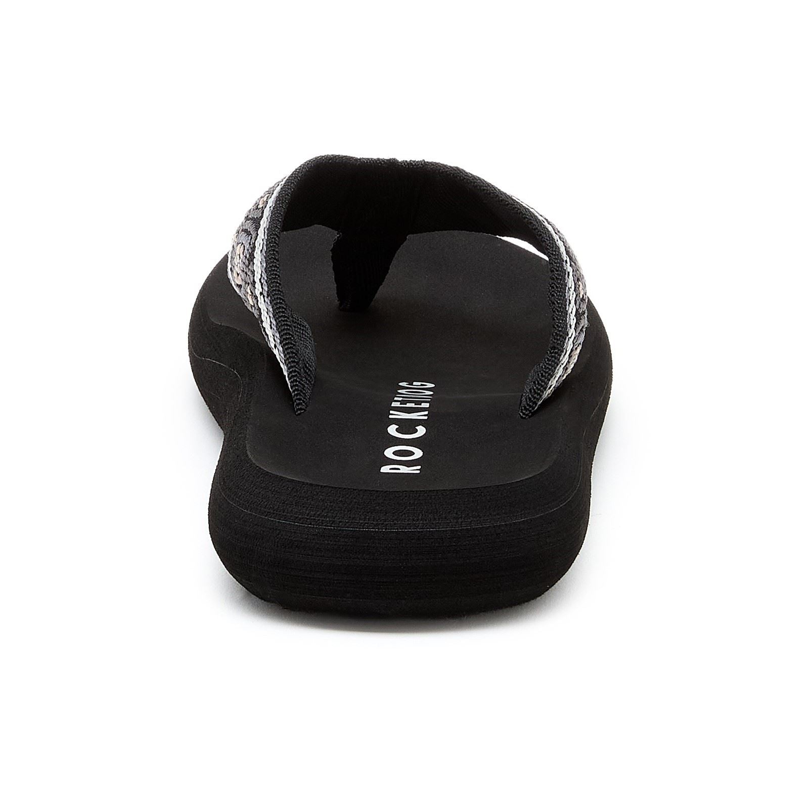 Rocket Dog Spotlight Camden Sandales En Coton Pour Femmes Noir/Multicolore