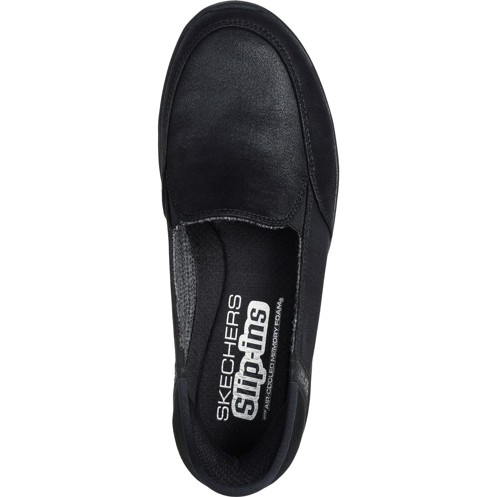 Skechers Reggae Fest 2.0 Classically Sneakers Noires Pour Femmes En Textile