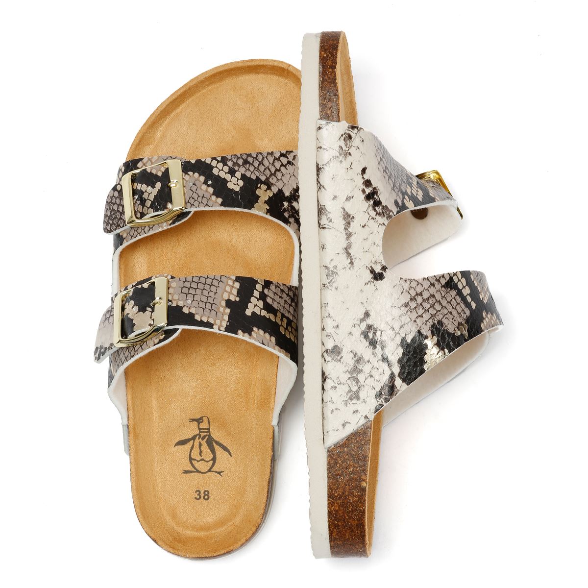 Penguin Port 2 Sandales Grises Pour Femmes