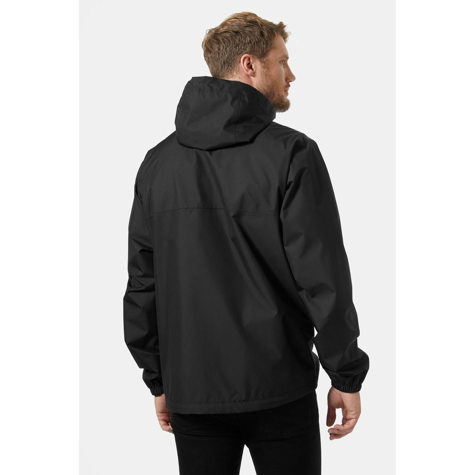 Helly Hansen Sport Vancouver Rain Jacket Veste De Pluie Noire Pour Hommes
