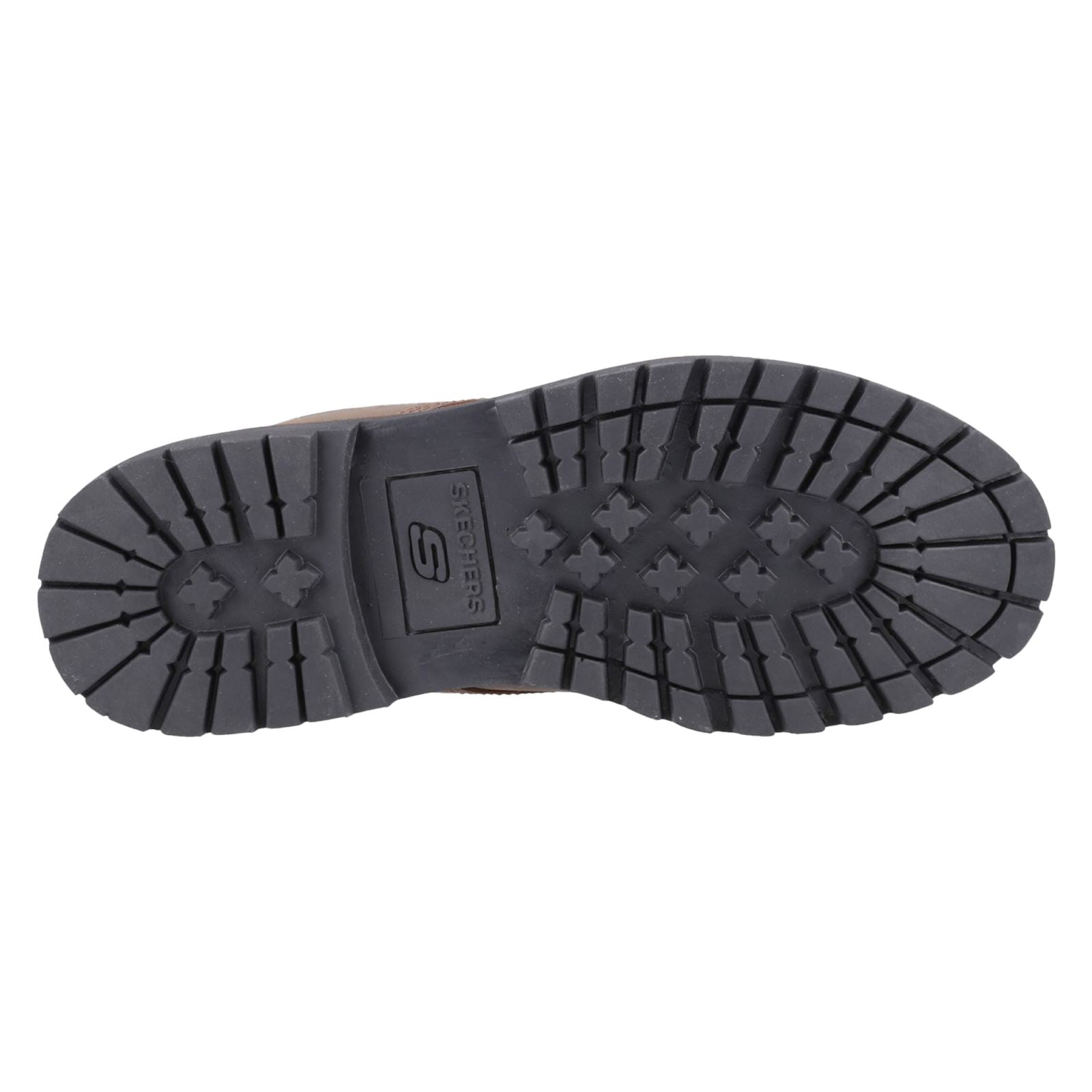 Skechers Tom Cats Chaussures À Lacets Pour Homme En Cuir Marron Foncé