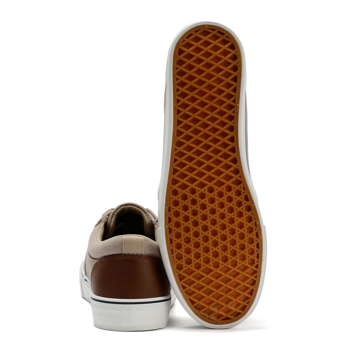 Bench Donnie Baskets Beiges En Toile Pour Hommes