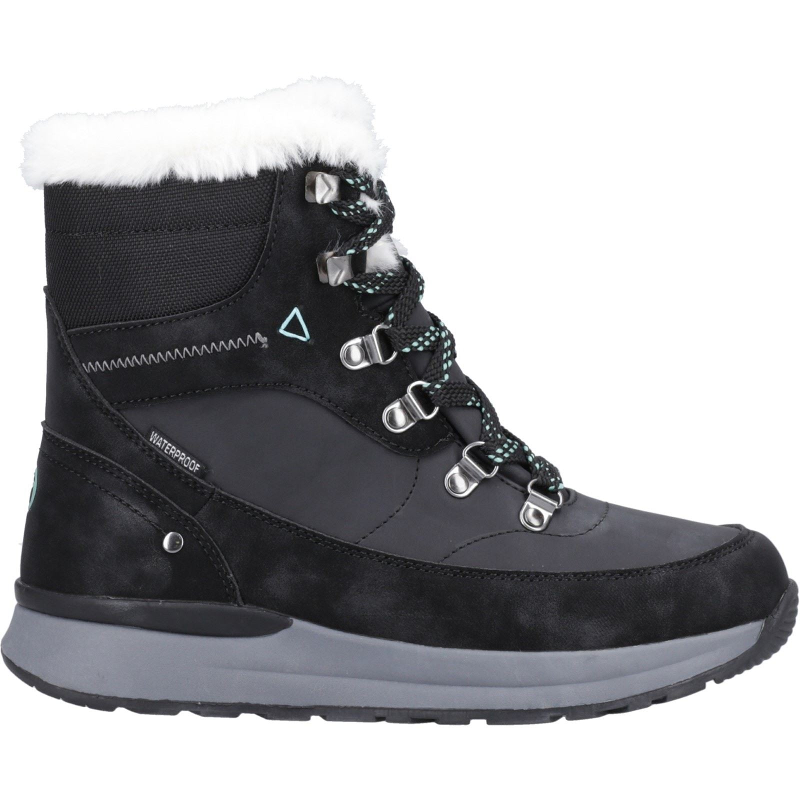 Cotswold Sheephouse Chaussures De Randonnée Noires Pour Femmes En Textile