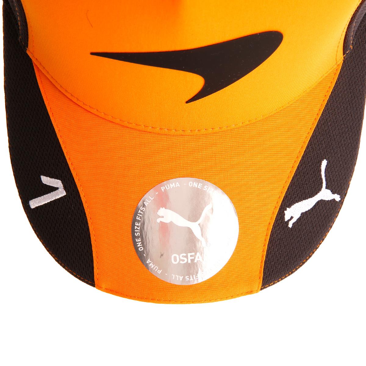 Puma Mclaren Replica Norris Casquettes En Polyester Papaye/Noir