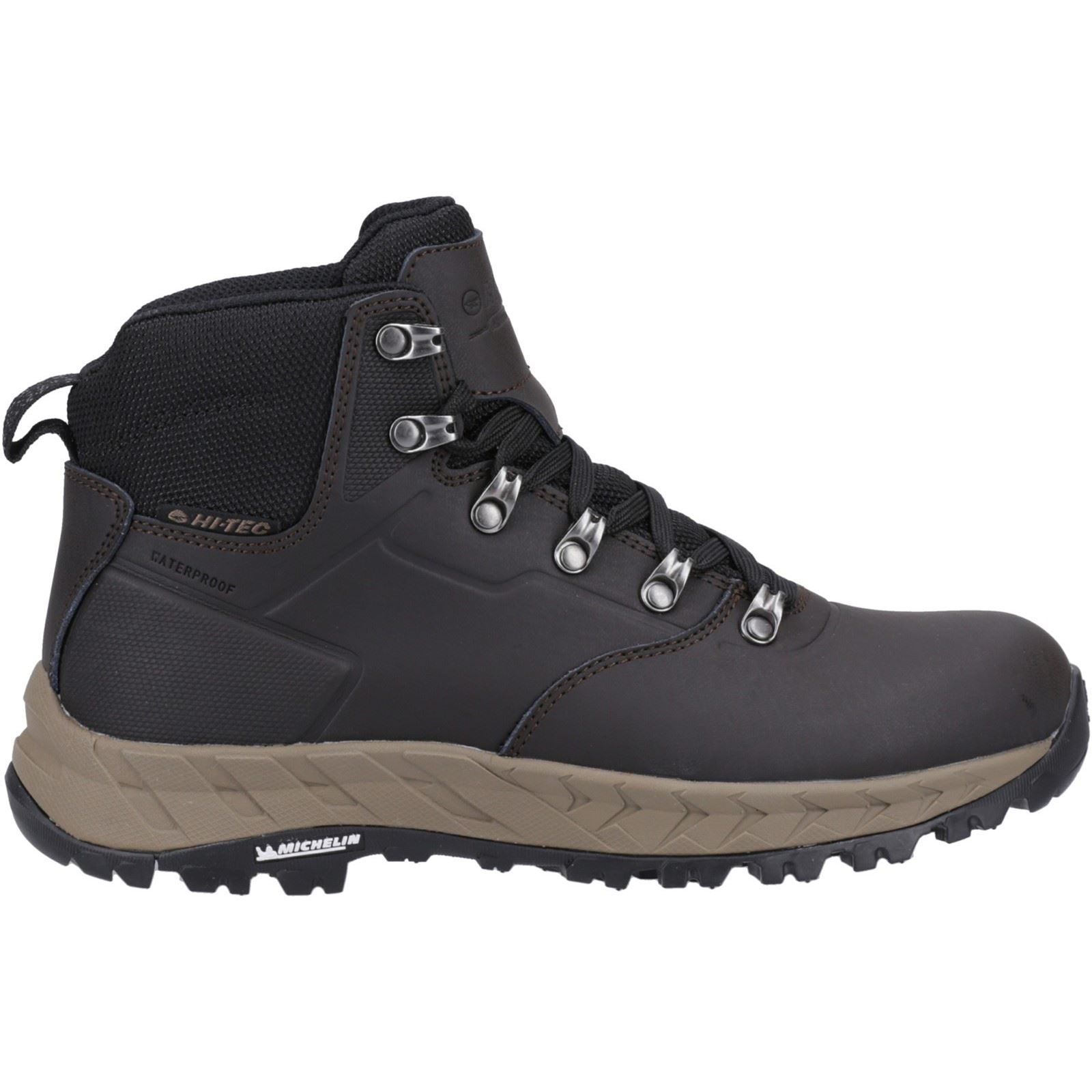 Hi-Tec Altitude VII WP Bottes De Randonnée En Cuir/Polyester Pour Femme De Couleur Chocolat