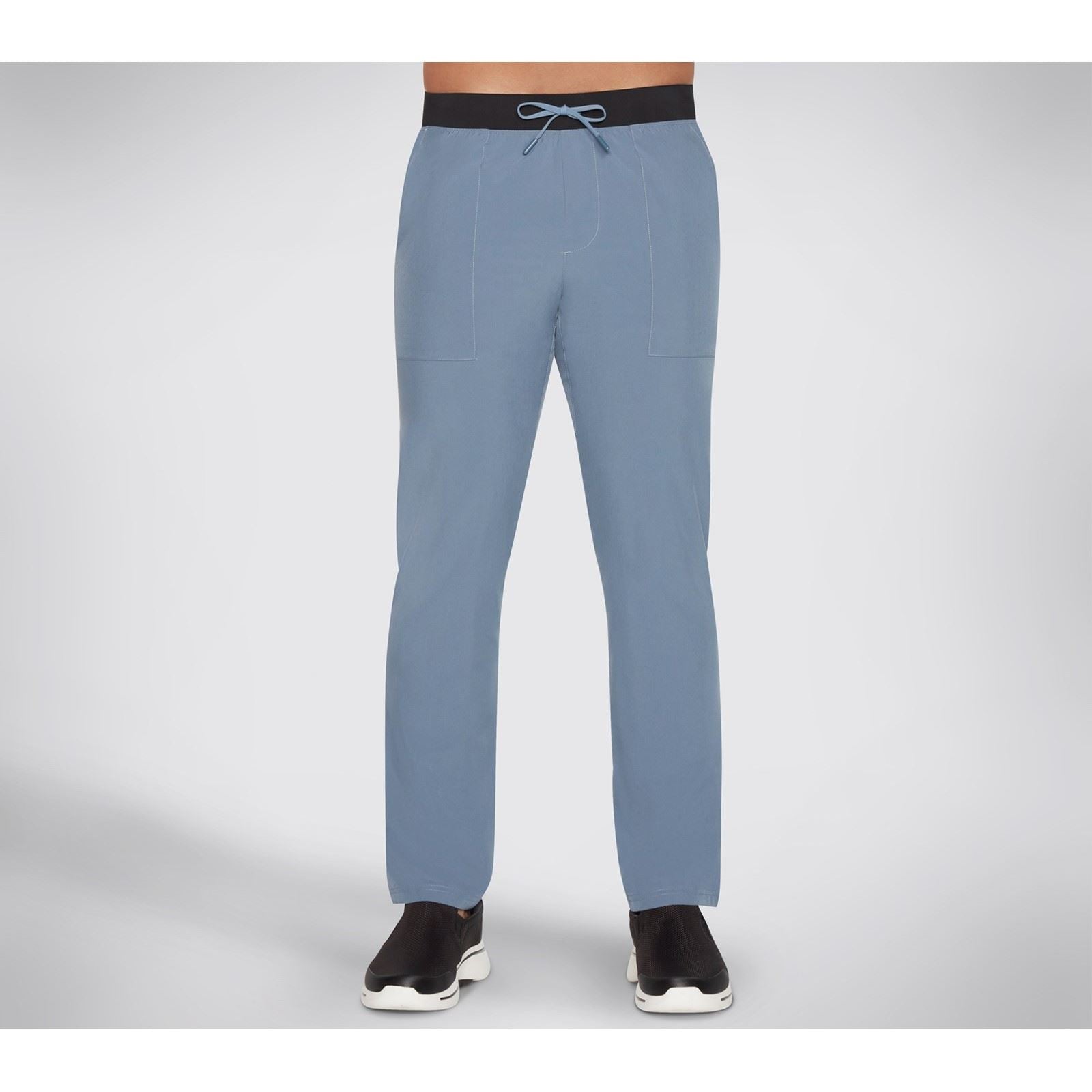 Skechers Performance Gowalk Pant Motion Skechweave Pantalons De Sport Bleus Pour Hommes