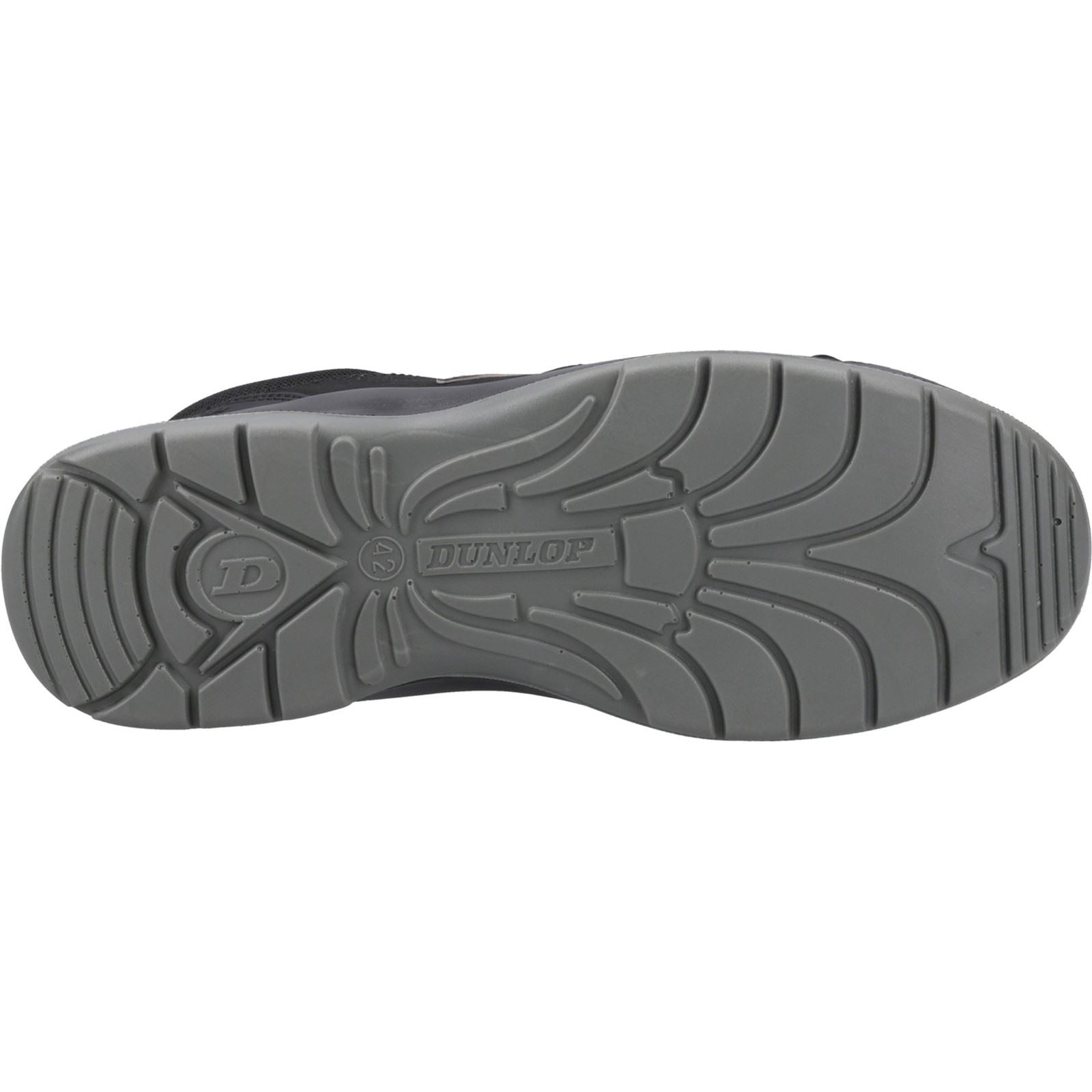 Dunlop First One Adv-Evo Low Baskets De Sécurité Nubuck Pour Hommes Noires/Rouges