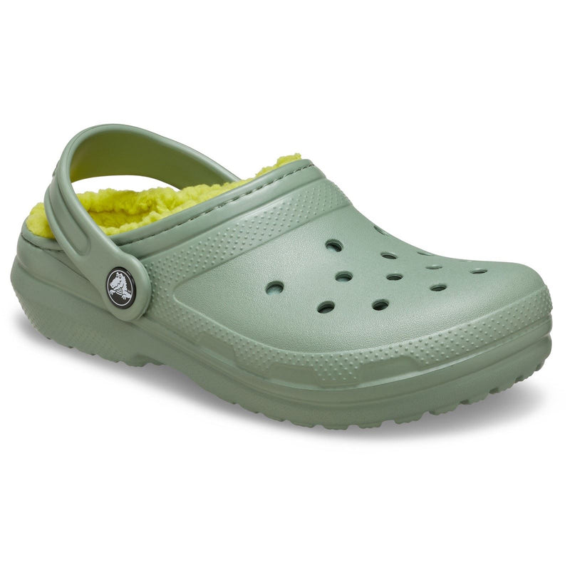 Crocs Classic Lined Sabots En Mousse Unisexes Pour Enfants En Thermoplastique