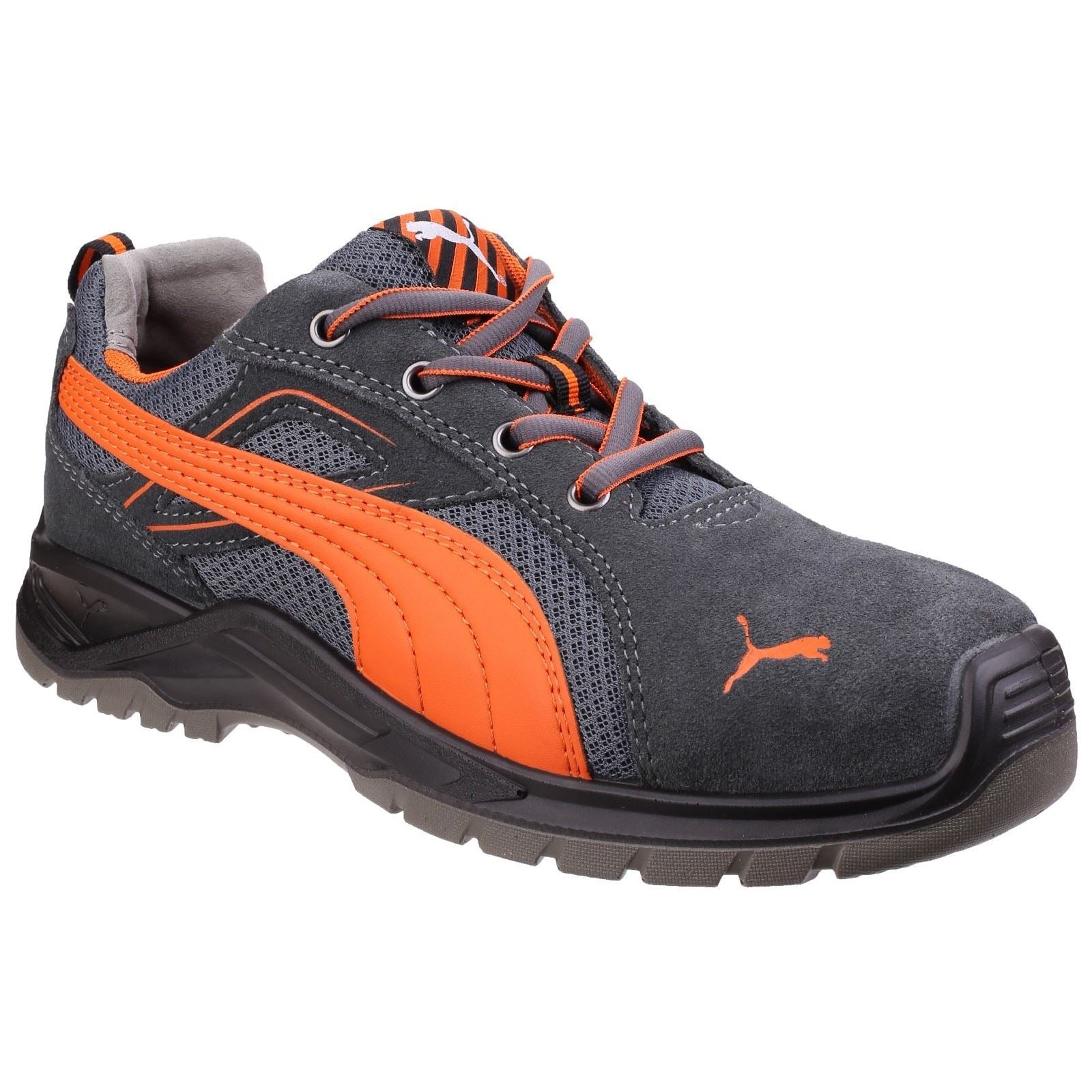 Puma Safety  Baskets De Sécurité Omni Flash Low En Daim Orange