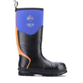 Muck Boots Chore Max S5 Bottes En Caoutchouc Bleu/orange Wellington
