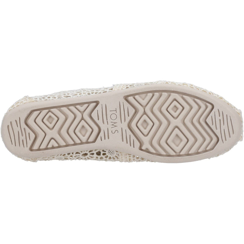 TOMS Alpargata Espadrilles Naturelles Pour Femmes En Synthétique