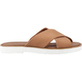 TOMS Mae Crossover Sandales Marron Pour Femmes En Cuir