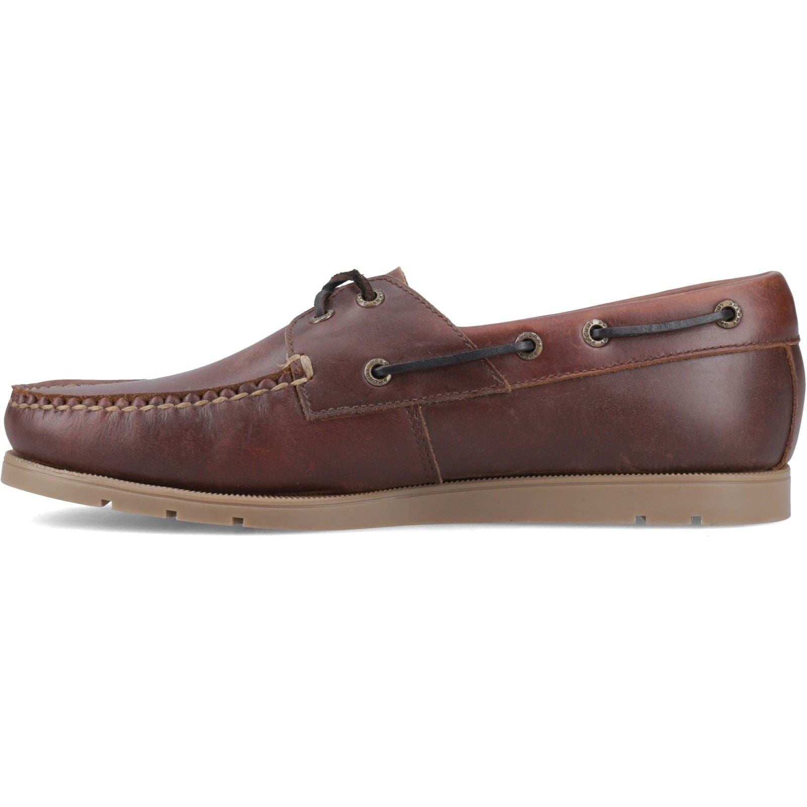 Sperry Oakland 2 Eye Boat Chaussures De Bateau En Cuir Marron Pour Homme