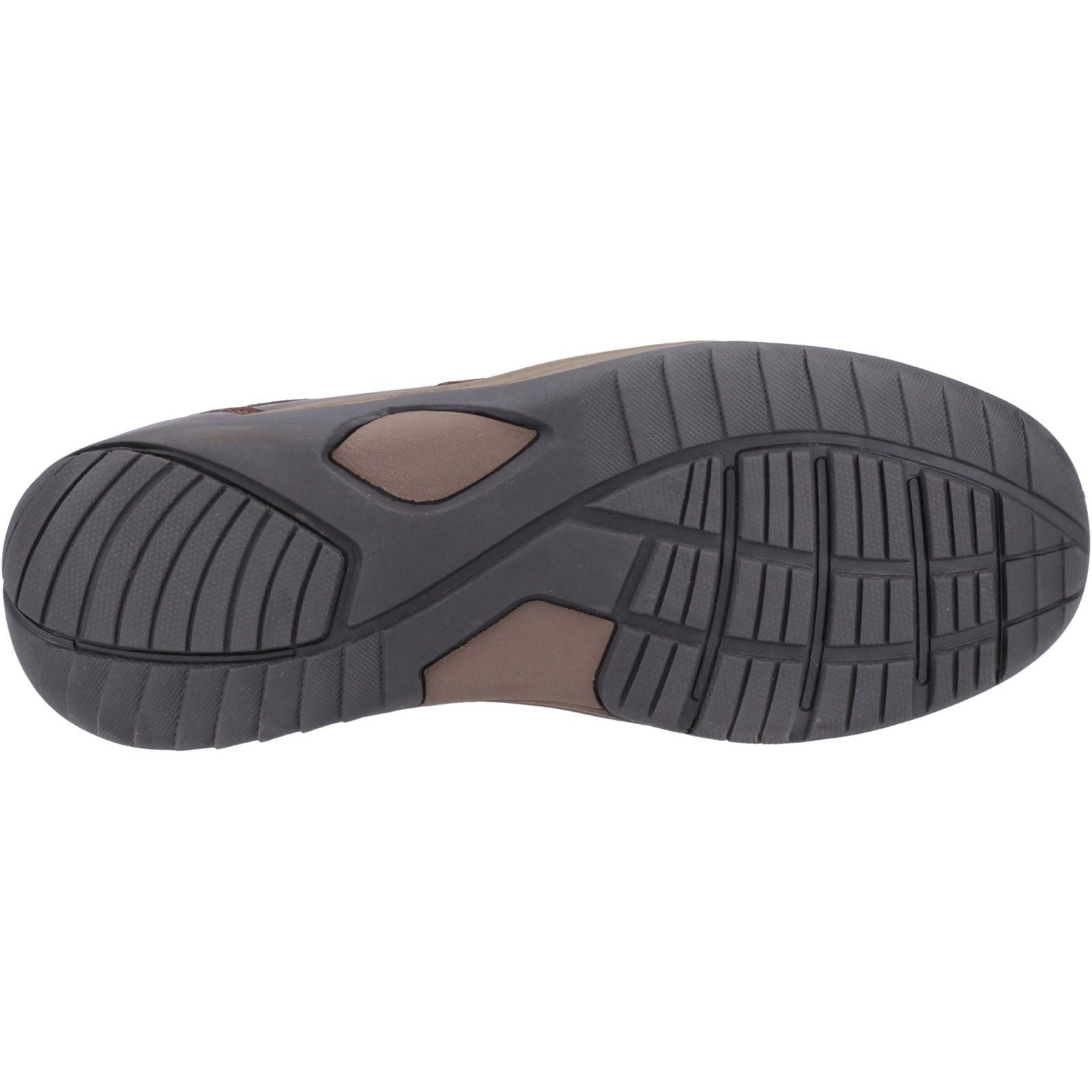Hush Puppies Derek Chaussures Pour Hommes En Cuir À Lacets Couleur Café