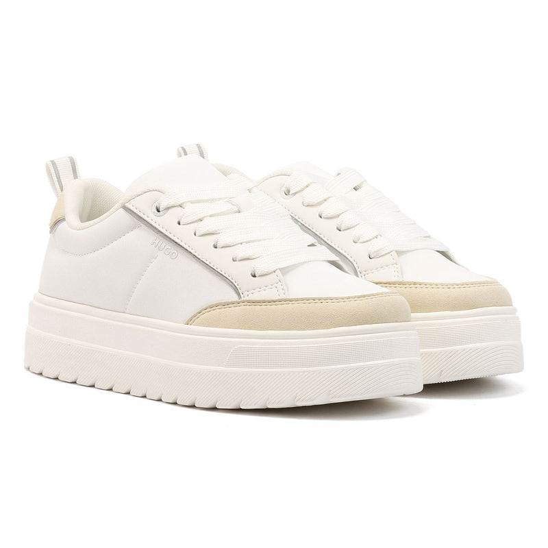 Hugo Lyssa Tennis Baskets Blanches Pour Femmes