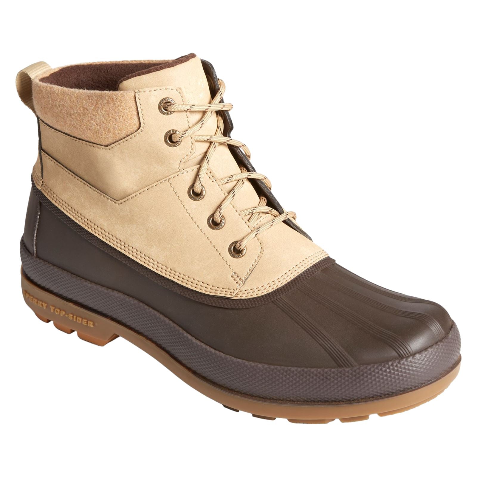 Sperry Cold Bay Chukka Bottes En Caoutchouc Pour Hommes, Couleur Tan