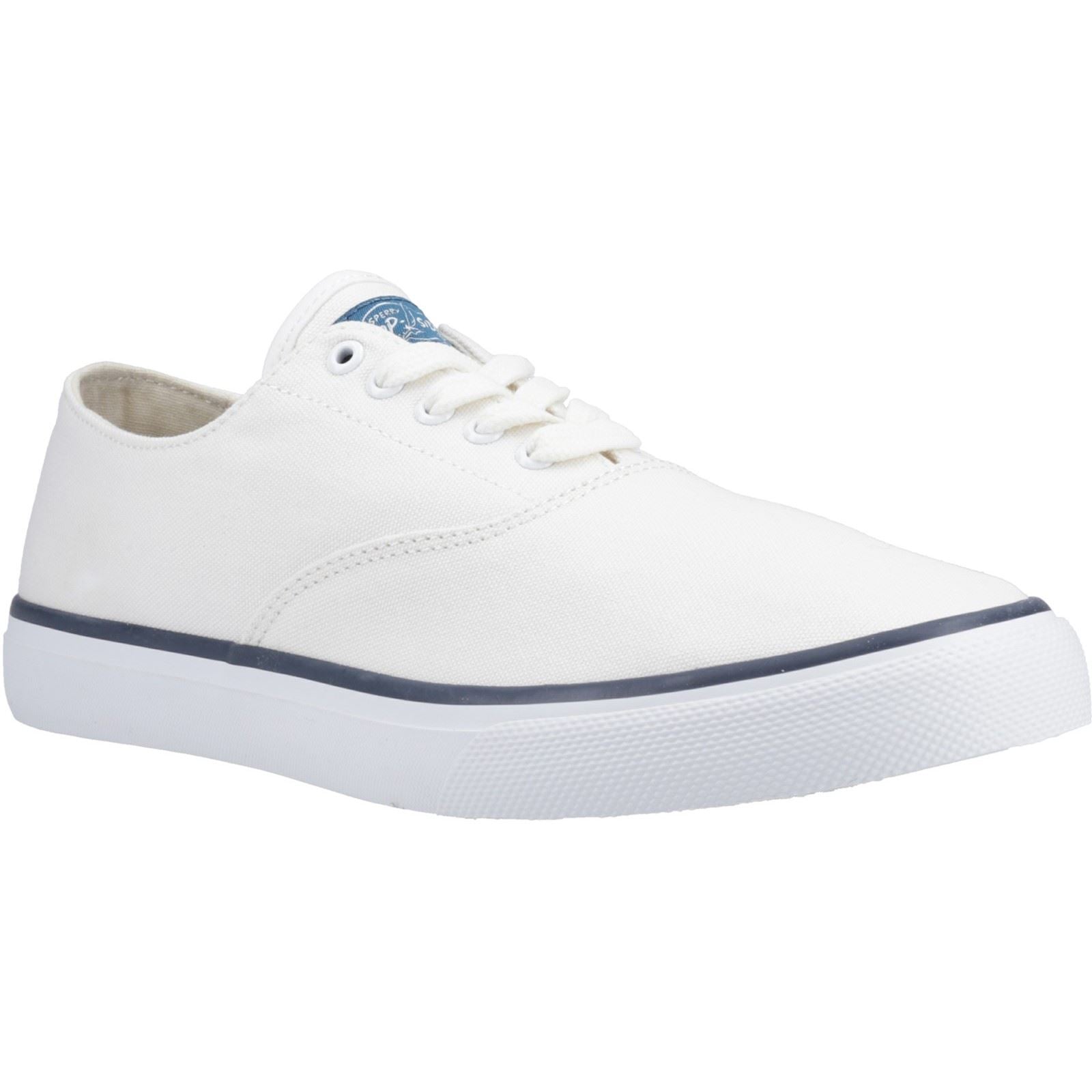 Sperry CVO Trainer Chaussures De Sport Cvo 100% Coton Pour Homme Blanc