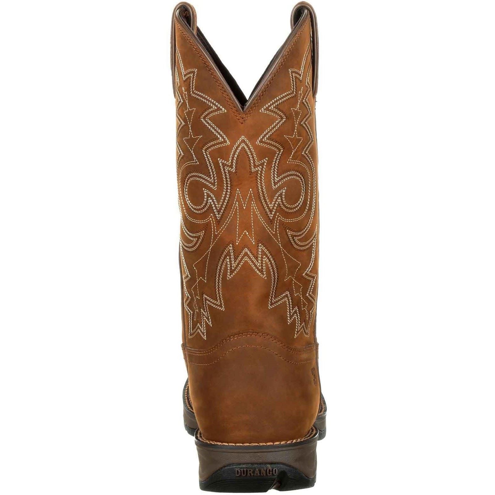 Durango Rebel Bottes Pour Hommes En Cuir De Couleur Coyote Brun
