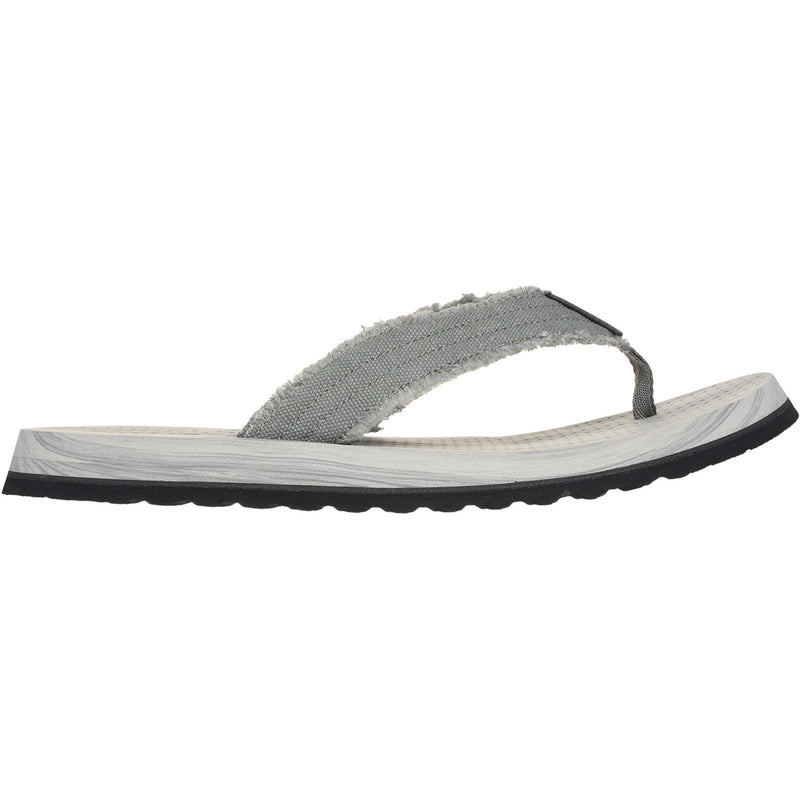 Skechers Tantric Fritz Sandales Pour Hommes En Textile Gris