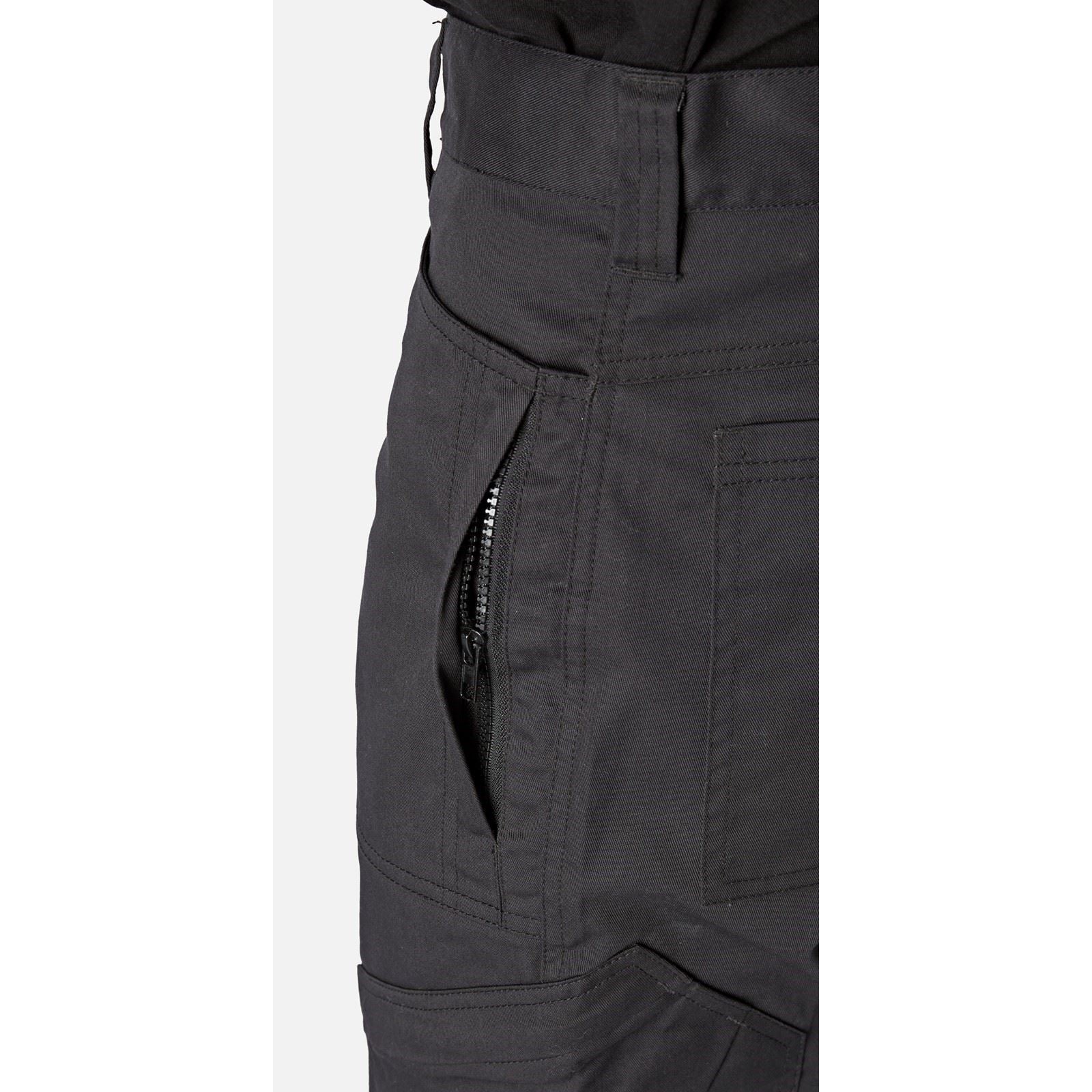 Dickies Action Flex Pantalons De Plein Air Pour Hommes En Polyester Noirs