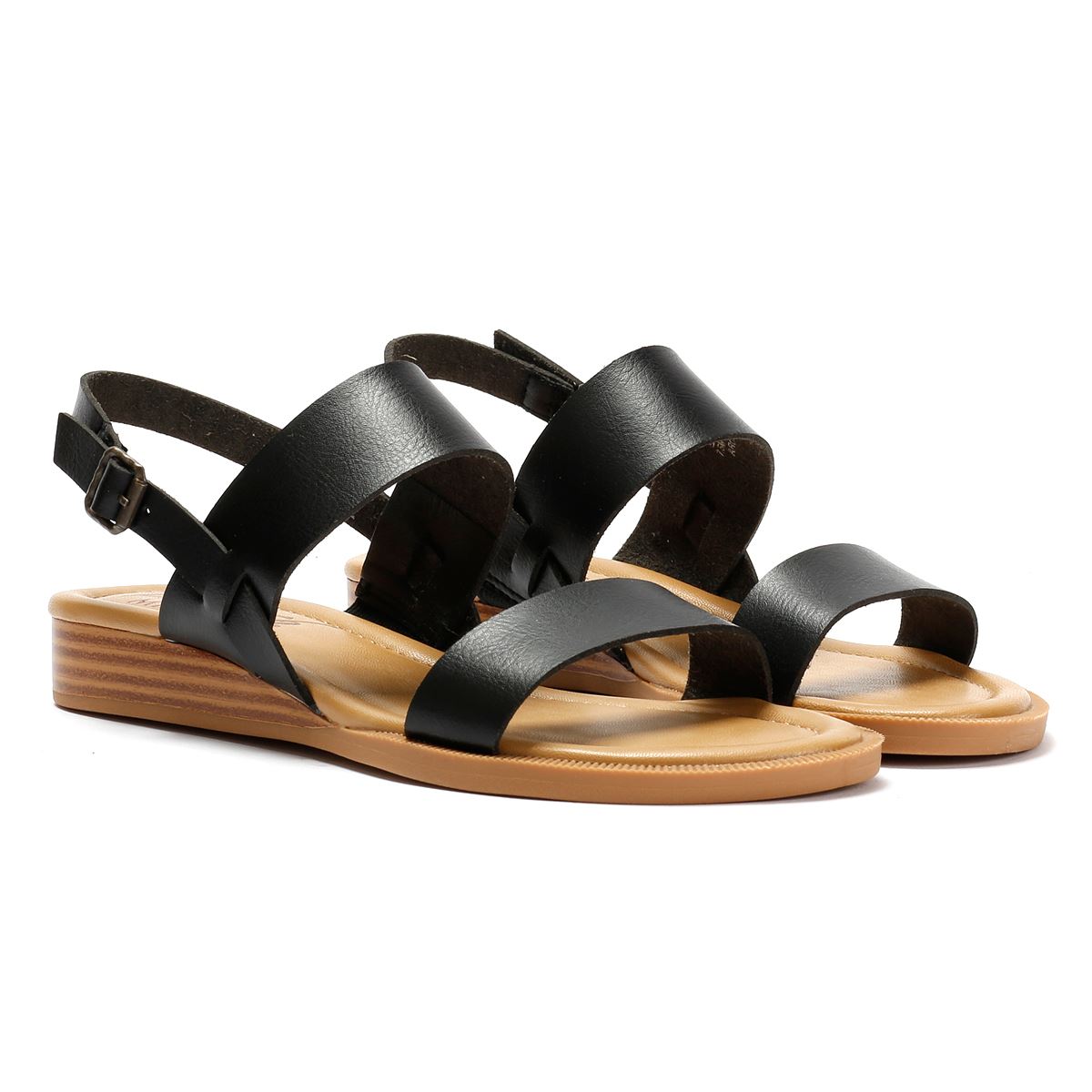 Blowfish Malibu Arcadia  Sandales Noires Pour Femmes