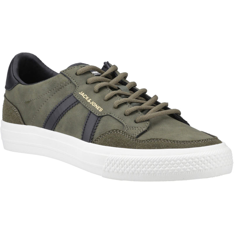 Jack & Jones Morden Special Baskets De Nuit En Olive Pour Hommes En Polyuréthane