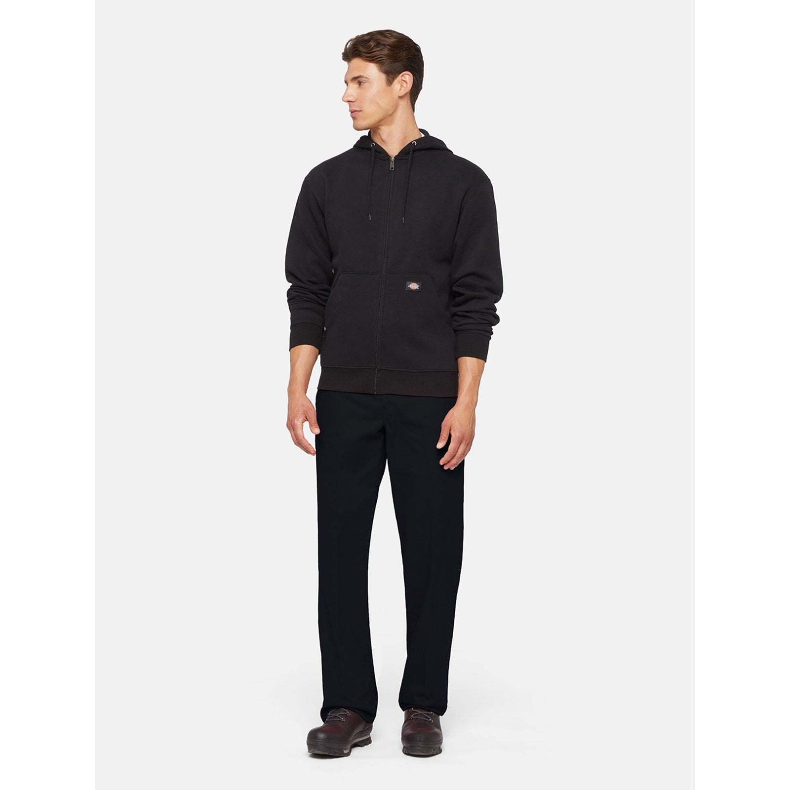 Dickies Everyday Fleece Zip Veste En Polaire Noire Pour Homme