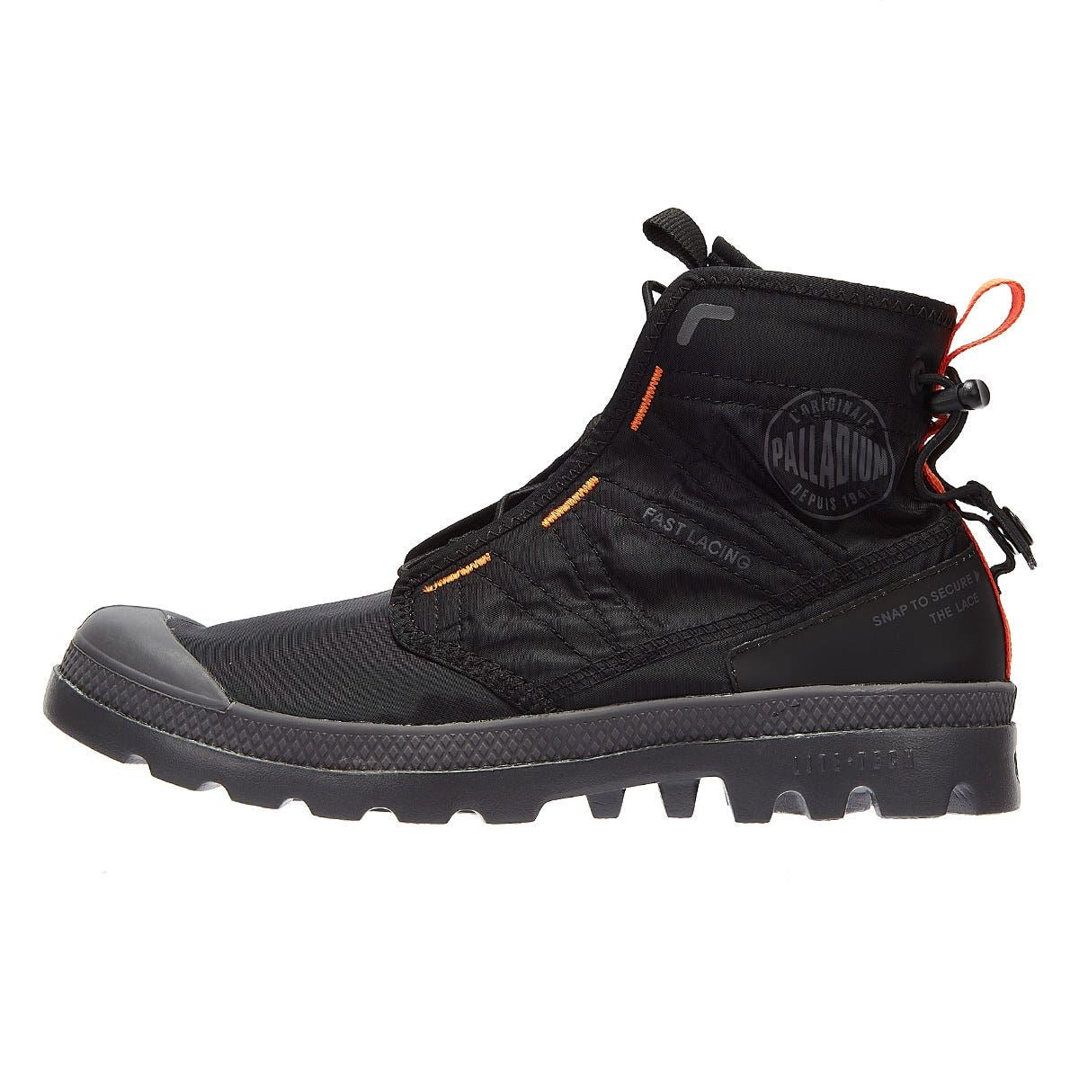 Palladium Pampa Travel Lite Bottes noires pour hommes