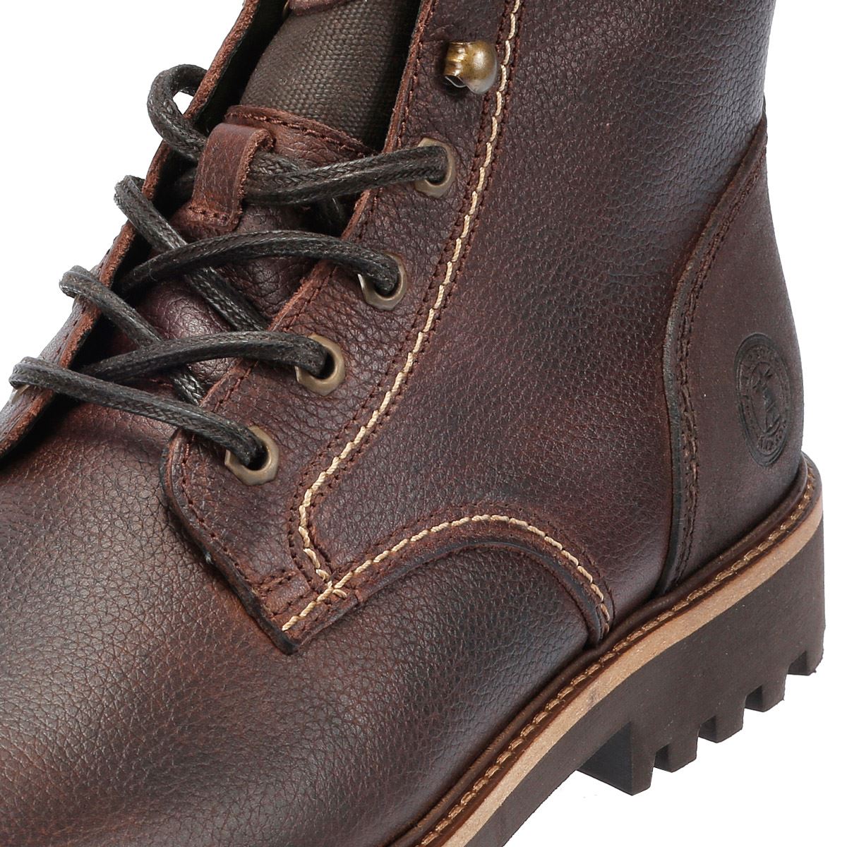 Barbour Foggy Bottes en cuir marron pour hommes