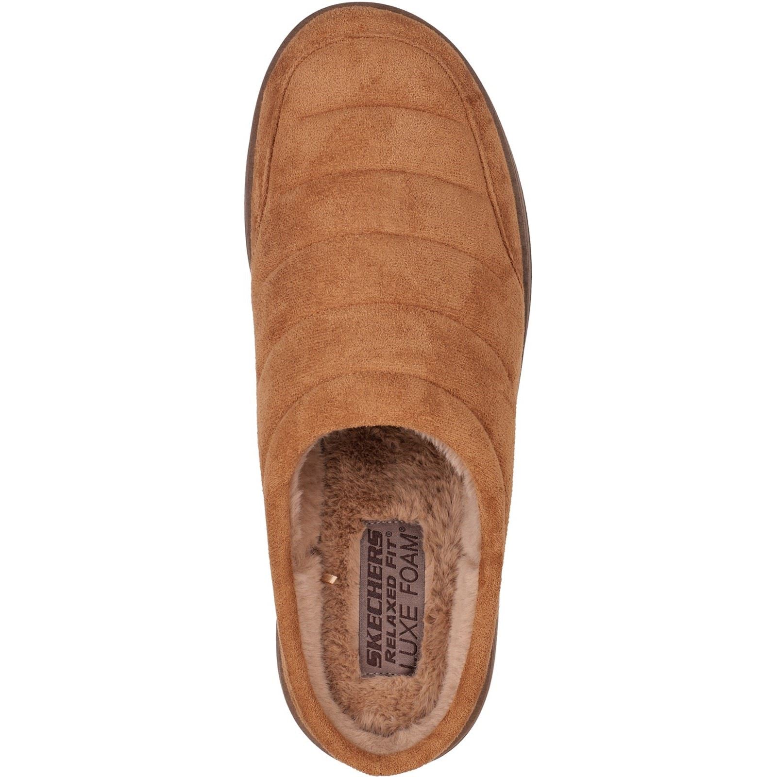 Skechers Relaxed Fit: Murette Garvanza Mules En Microfibre Pour Homme Couleur Beige