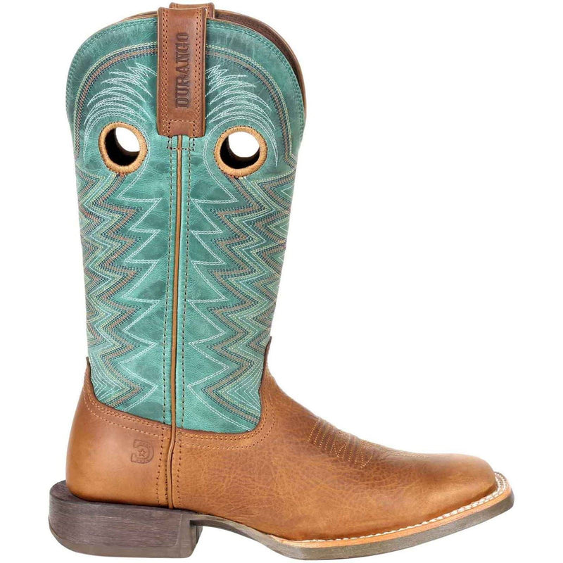 Durango Lady Rebel Pro Bottes En Cuir Pour Femmes Blé/Turquoise Des Marées