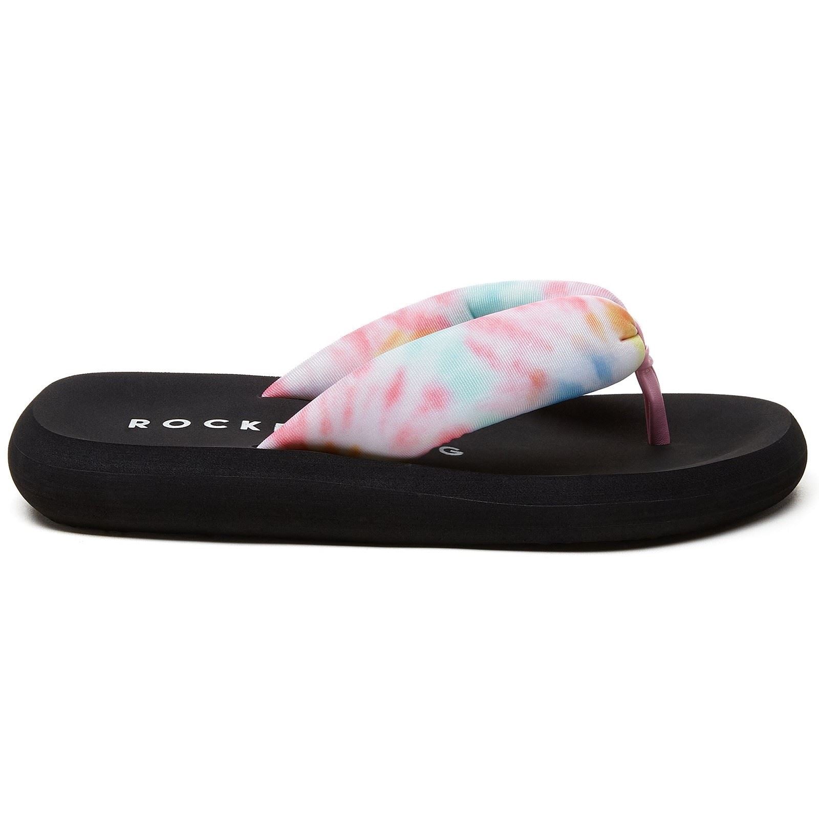 Rocket Dog Sunset Puff Tucker Tongs En Tissu Pour Femmes Pastel/Multi
