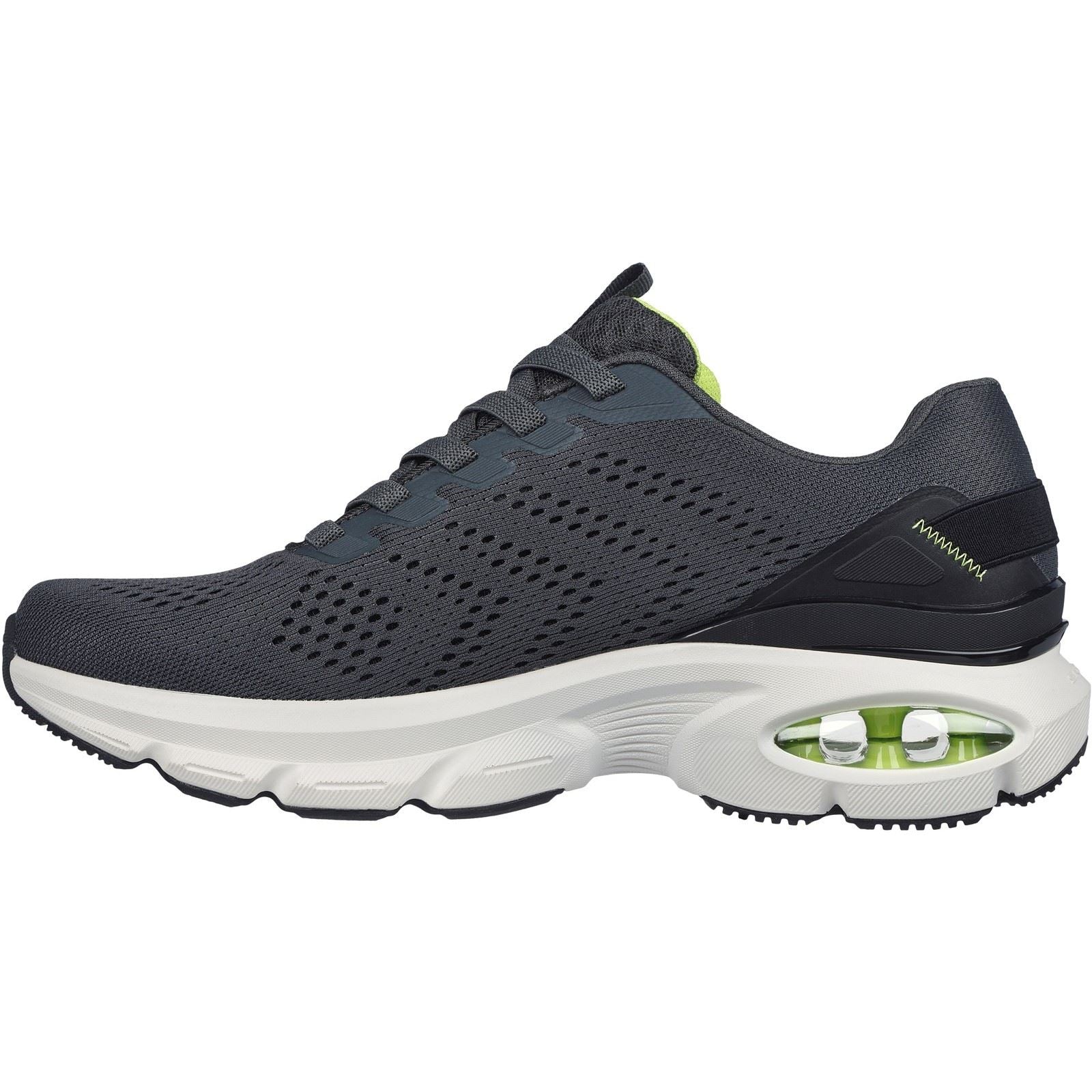 Skechers Skech-Air Ventura Baskets Pour Homme En Textile Anthracite/Lime