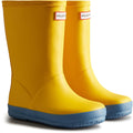Hunter Kids First Bottes En Caoutchouc Unisexe Pour Enfants Jaunes