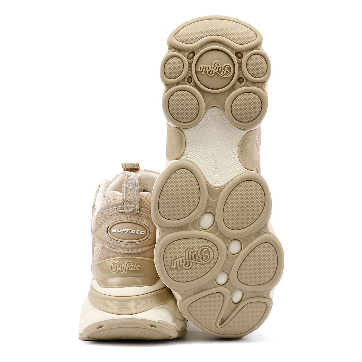 Buffalo Truck Chaussures De Sport Beige Pour Femmes