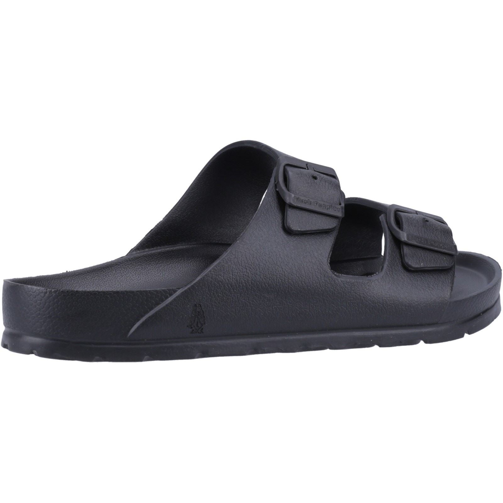 Hush Puppies Lenny Sandales Noires Pour Hommes Eva