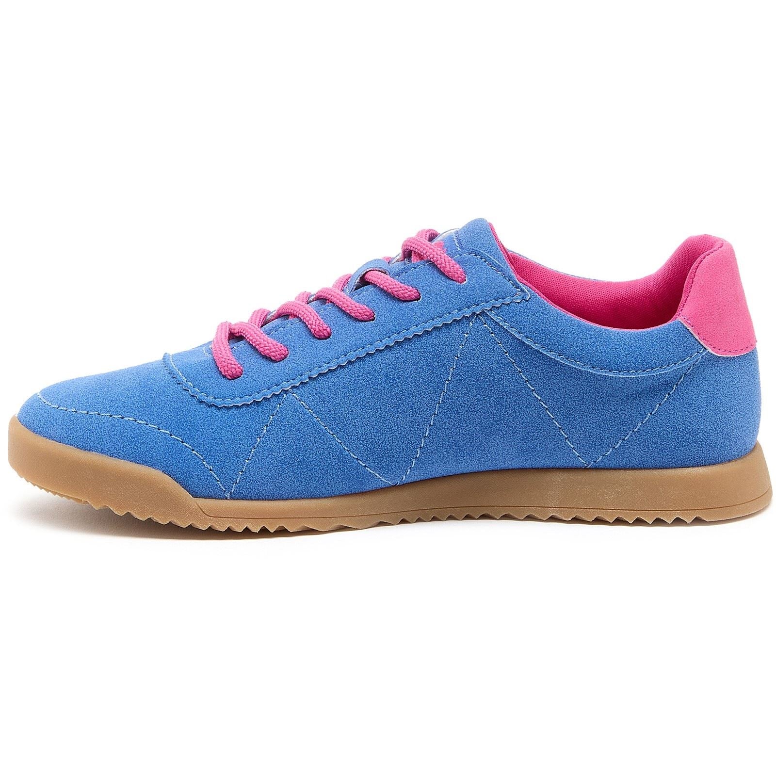 Rocket Dog Bertie Pella Baskets Bleues En Textile Pour Femmes