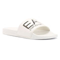 EA7 Water Sports Slide PVC Sandales Blanches Pour Hommes
