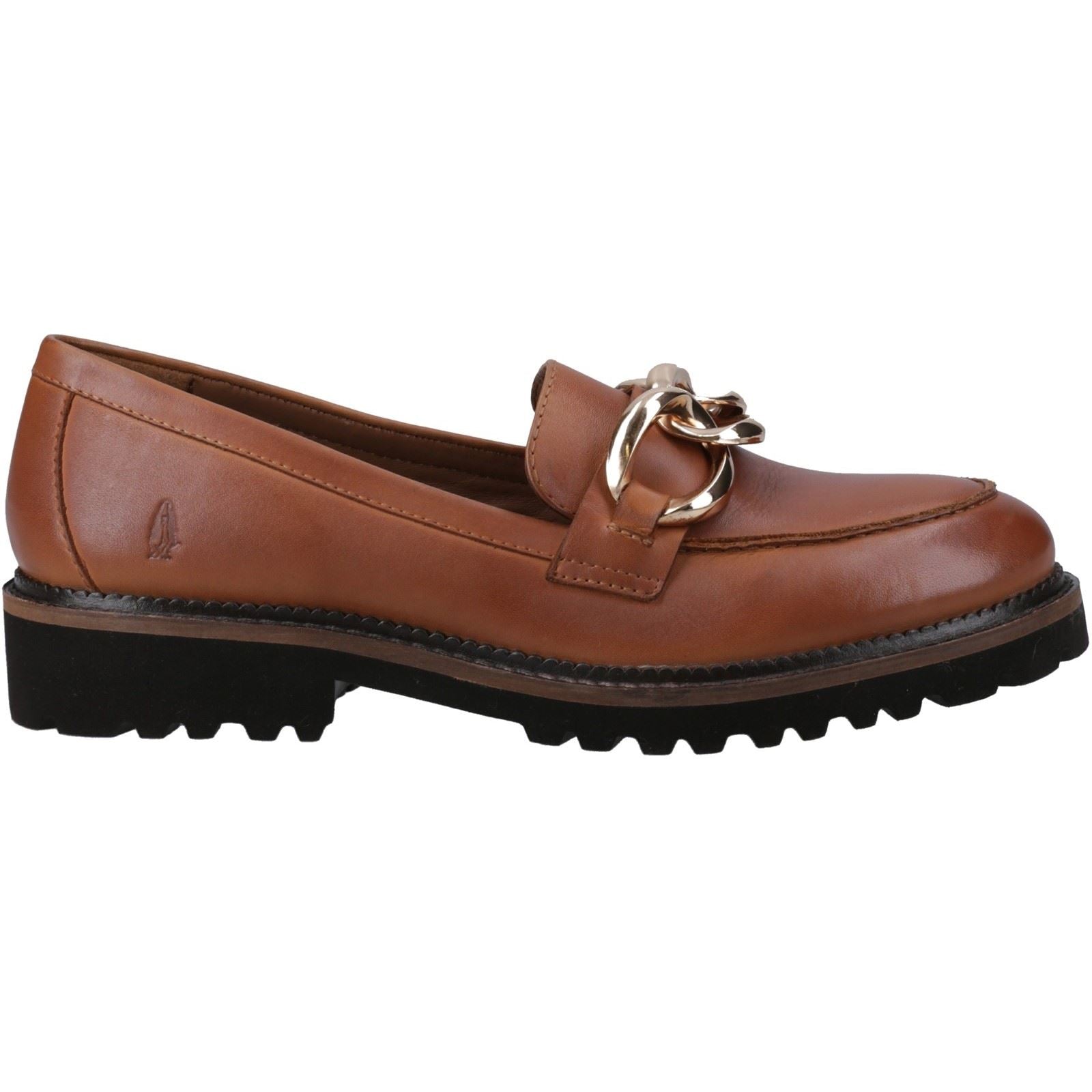 Hush Puppies Gianna Mocassins En Cuir Pour Femmes Marron