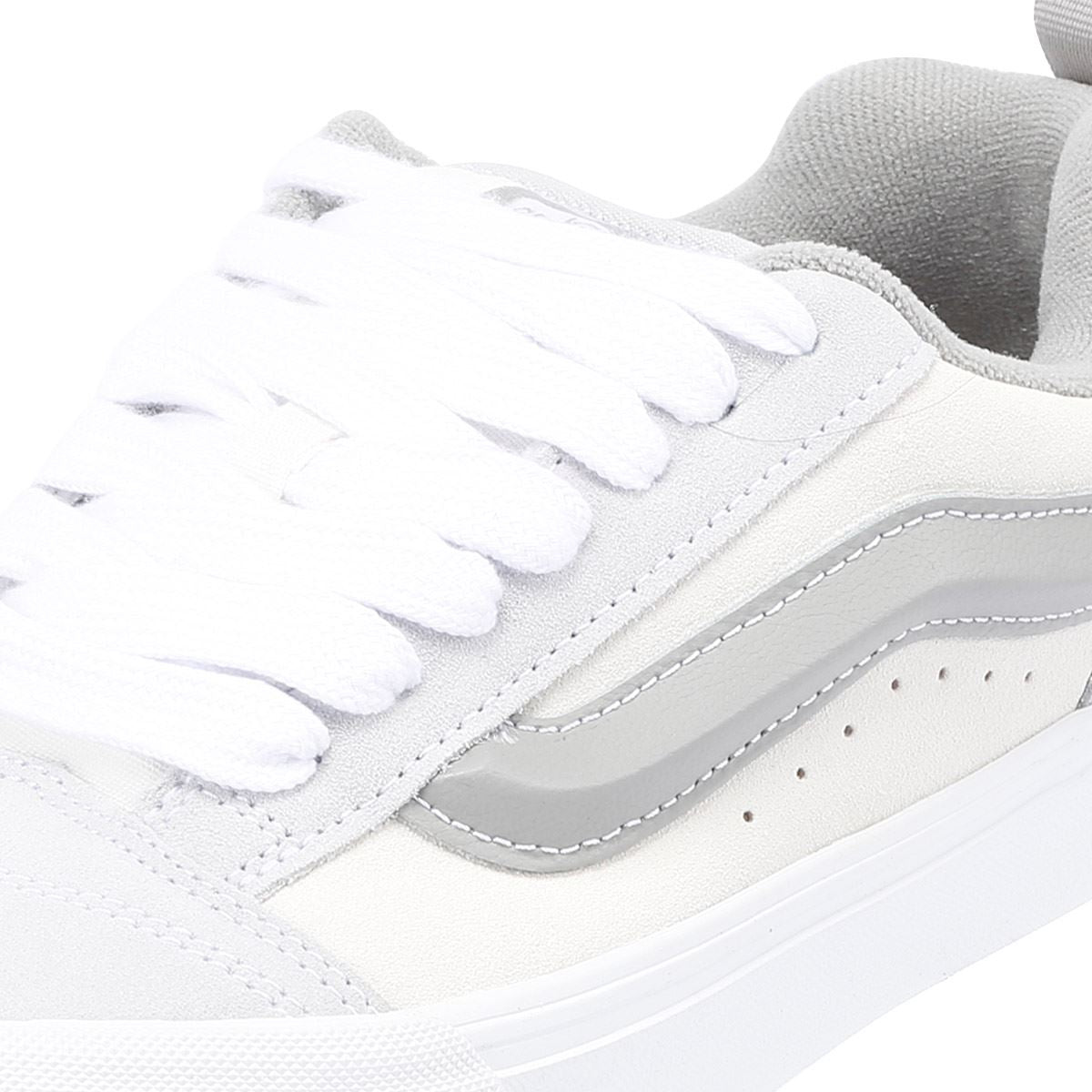 Vans Knu School Tri-Tone Baskets En Daim Gris